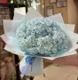 Букет из голубой гортензии